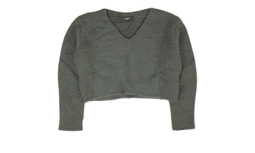 Cropped Boucle Sweater 