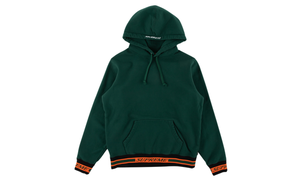 Striped Rib Hooded Sweatshirt "FW 18"