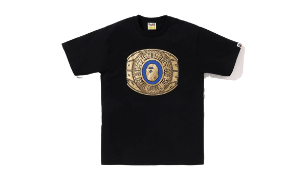 Foil College Ring Tee "BLACK"