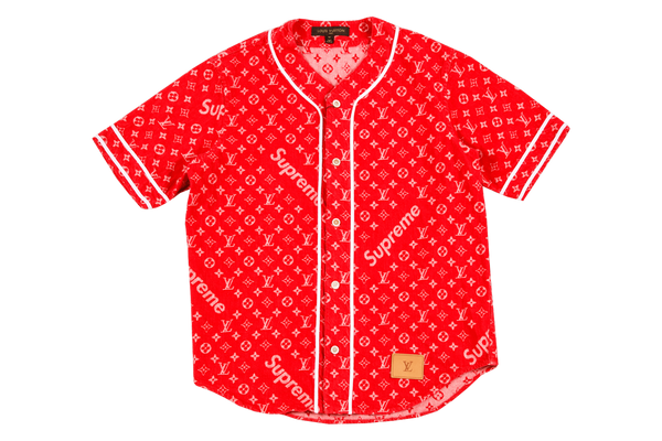Monogram Denim Overshirt "Louis Vuitton X Supreme"