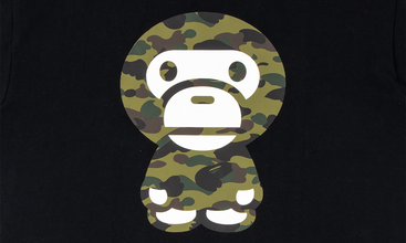 1st Camo Big Baby Milo Tee