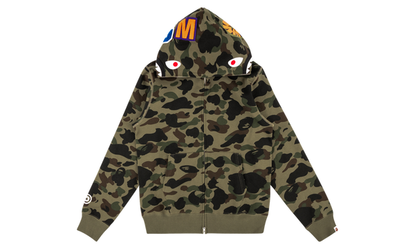 1st Camo Shark Full Zip Hoodie