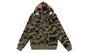 1st Camo Shark Full Zip Hoodie