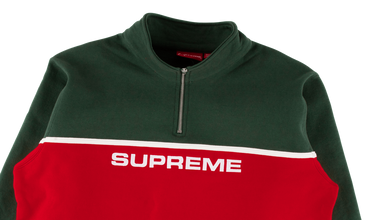 2-Tone Half Zip Sweatshirt 