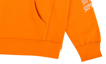 Sleeve Arc Logo Hooded Sweatshirt 