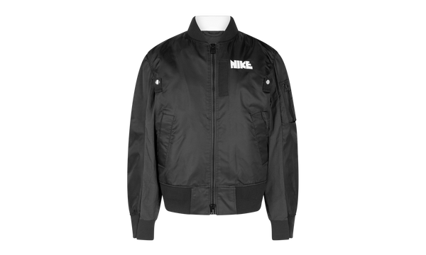 Nike x Sacai Layered Bomber Jacket "Black"