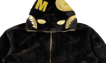 Fur Shark Hoodie Jacket M