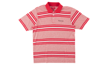 Heather Stripe Polo 