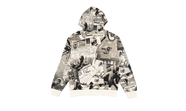 Brooklyn Fleece Printed Pullover Hoodie 