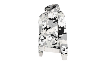 Cotton Wreath Zip Hoodie 
