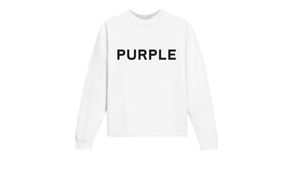 HWT FLEECE CREWNECK "White"