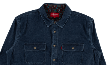 Flannel Lined Twill Shirt 