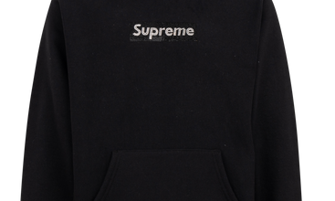 Swarovski Box Logo Hoodie 