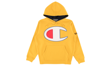 Champion Satin Logo Hooded Sweatshirt 