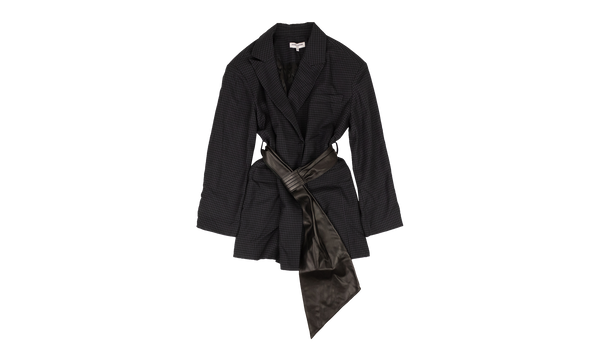 Polyester Belted Over "Black"