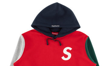 S Logo Colorblocked Hoodie 