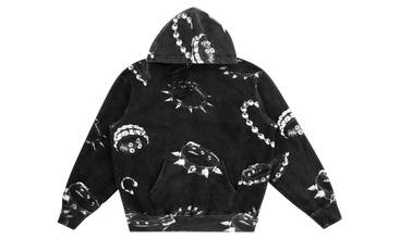 Studded Collars Hoodie 