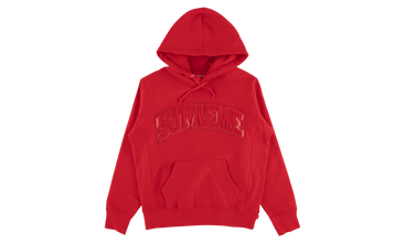 Tent Leather Arc Logo Hooded Sweatshirt 