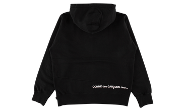 CDG Split Box Logo Hooded Sweatshirt 