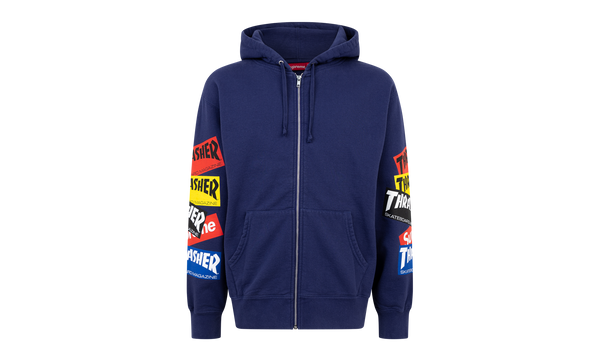 Thrasher Multi Logo Zip Up Hoo "FW 21"