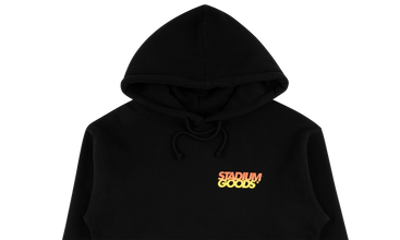 Gradient Stacked Logo Hoodie