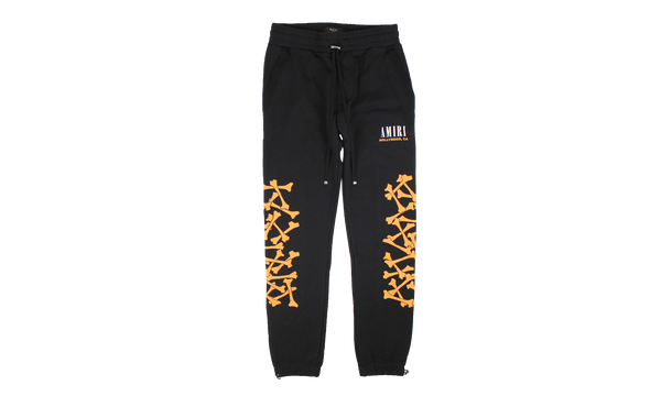 BONES SWEATPANT "Black / Orange"