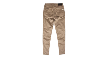 Velour Skinny Back Slack Pants 
