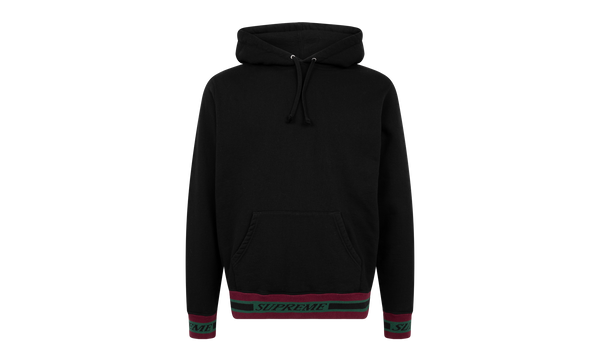 Striped Rib Hooded Sweatshirt "FW 18"