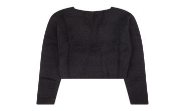 Cropped Boucle Sweater 