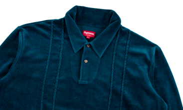 Velour L/S Polo