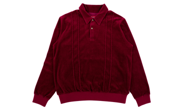 Velour L/S Polo