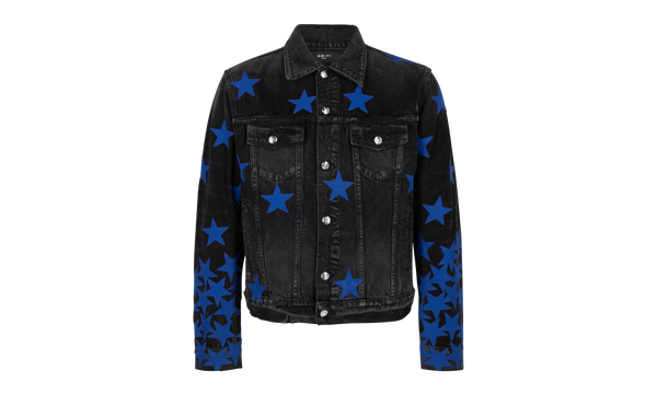 CHEMIST STAR TRUCKER Denim Jackets "Black"