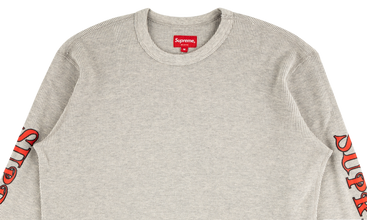 Sleeve Logo Waffle Thermal 