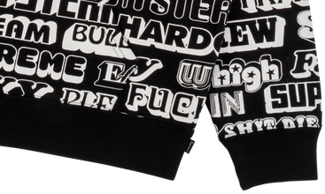 Hysteric Glamour Text Hoodie 