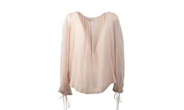 Crinkle Chiffon Blouse 