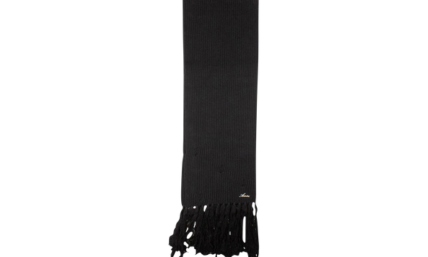 Half Cardigan Scarf "Black"