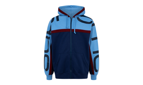 Big Logo Paneled Zip Up Hoodie "FW 20"