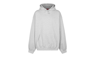 Satin Appliqué Hooded Sweatshirt 