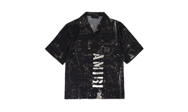 ARMY STENCIL CAMP SHIRT 