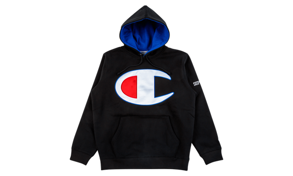 Champion Satin Logo Hooded Sweatshirt