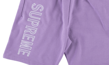 Leg Embroidery Sweatshort 