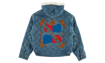 Quilted Denim Pilot Jacket 