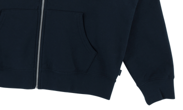 Jet Sleeve Zip Up Hooded Sweat Shirt 