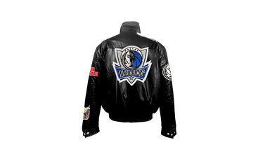 Dallas Mavericks Full Leather Puffer Jacket 