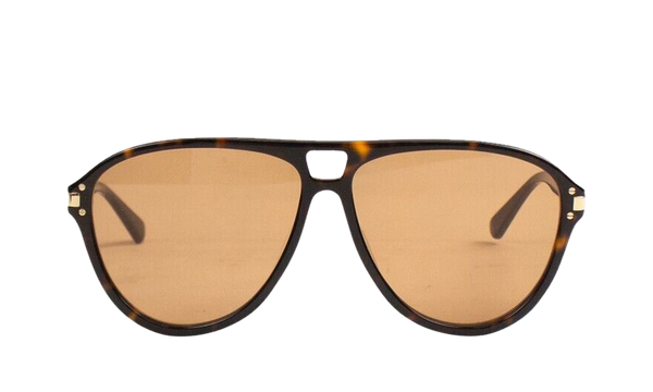 Aviator Logo Sunglasses "Brown"