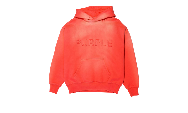 HWT FLEECE PO HOODY "Red"