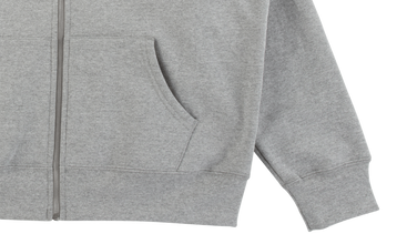 Small Box Zip Up Sweatshirt