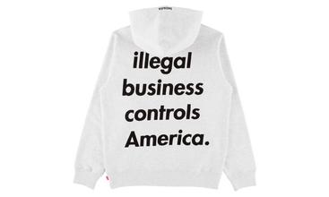 Illegal Business Hooded Sweatshirt 