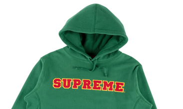 Cord Collegiate Logo Hooded Sweatshirt 