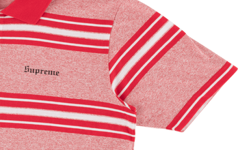 Heather Stripe Polo 